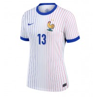 Echipament fotbal Franţa Kante #13 Tricou Deplasare European 2024 pentru femei maneca scurta